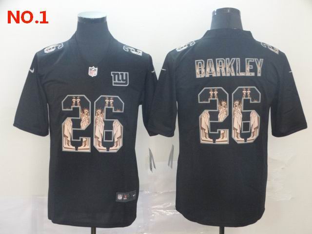 Men's New York Giants #26 Saquon Barkley Jerseys-9